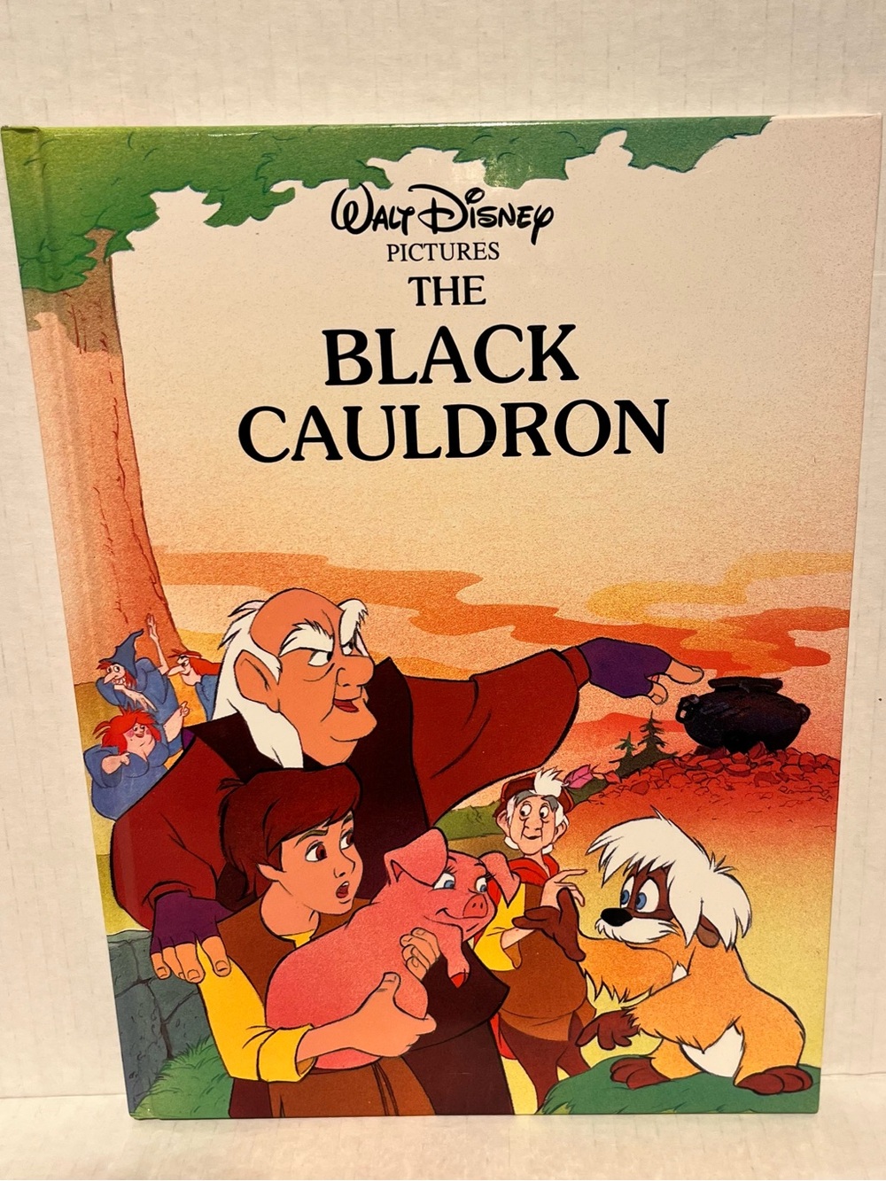 Vintage Hardcover edition of Walt Disney's Black Cauldron, Disney Classic Series